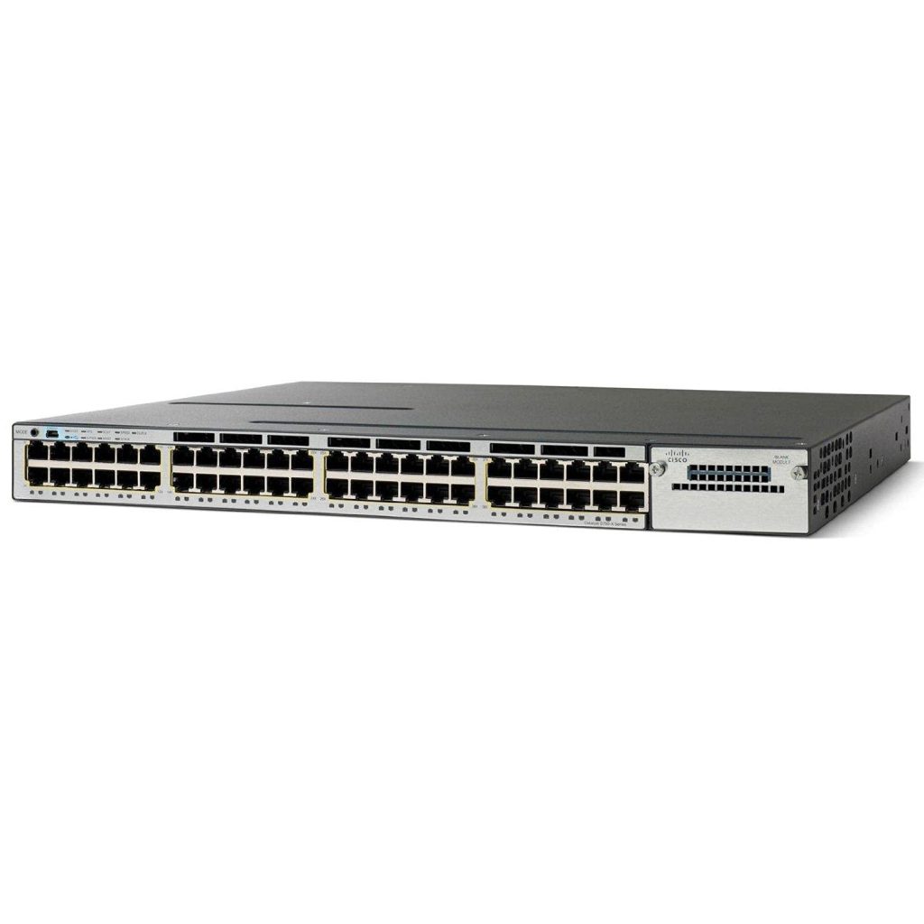 سوئیچ 48 پورت سیسکو WS-3750X-48PF-S