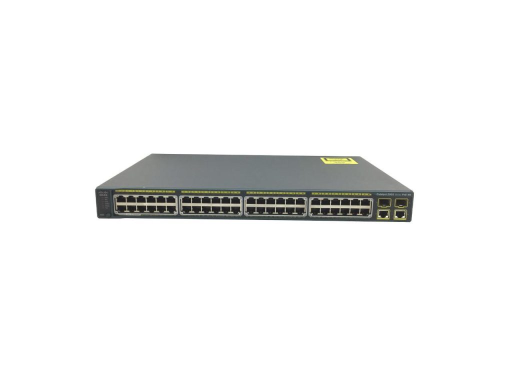 سوئیچ شبکه 48 پورت سیسکو مدل WS-C2960-48TC-L