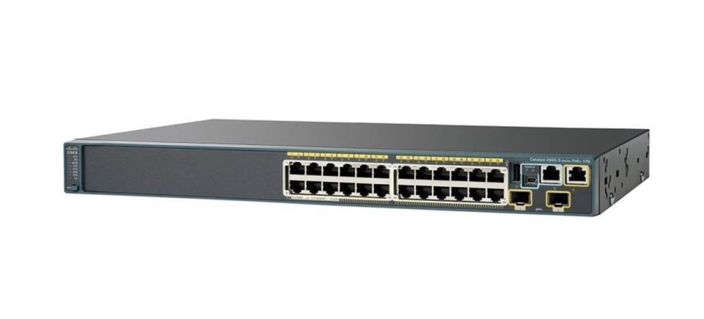 سوئیچ 24 پورت سیسکو مدل WS-C2960S-24TD-L