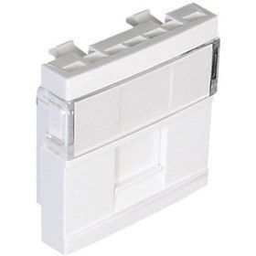 فیس پلیت تک پورت پهن 45 درجه