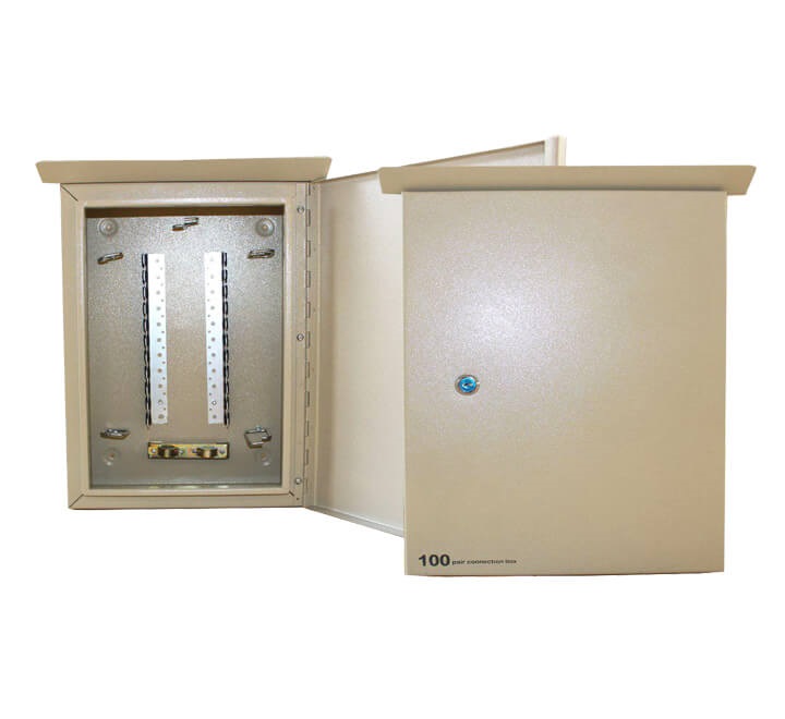 پست مخابراتی 100 زوج فلزی بارانی روکار