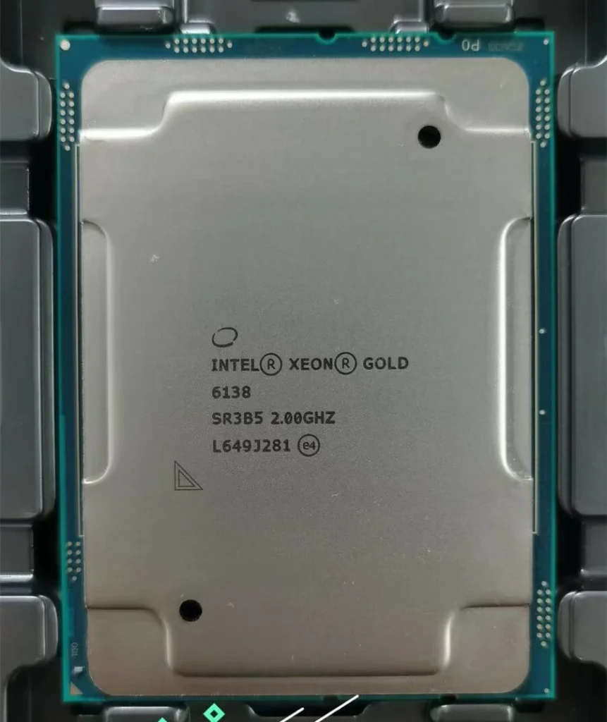 پردازنده سرور Intel Xeon Gold 6138